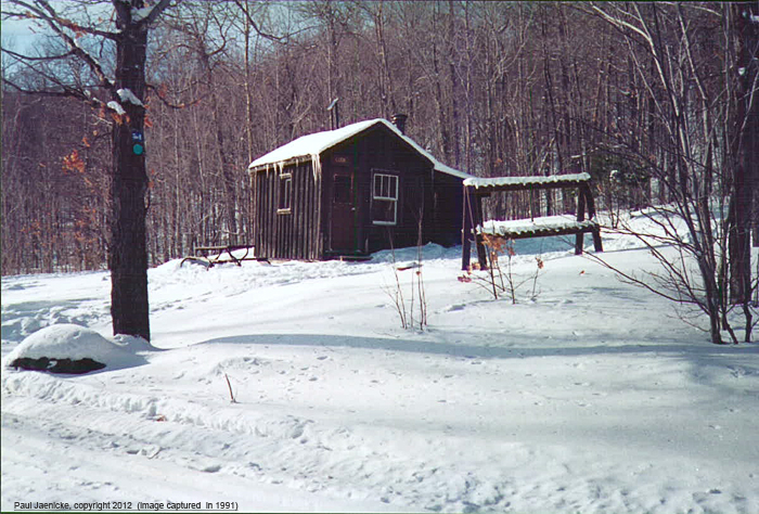 Lusk Cabin circa 1991
