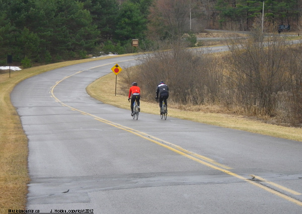 March cyclists