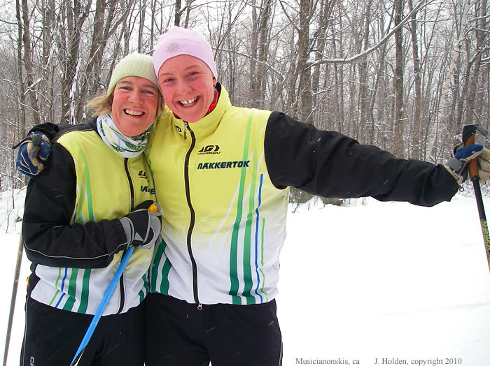 Jan and Pavlina, Champlain Parkway near Huron, Gatineau Park
