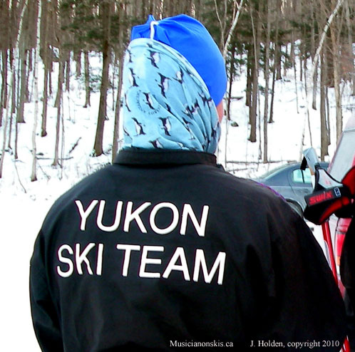 Yukon Ski Team in Gatineau Park